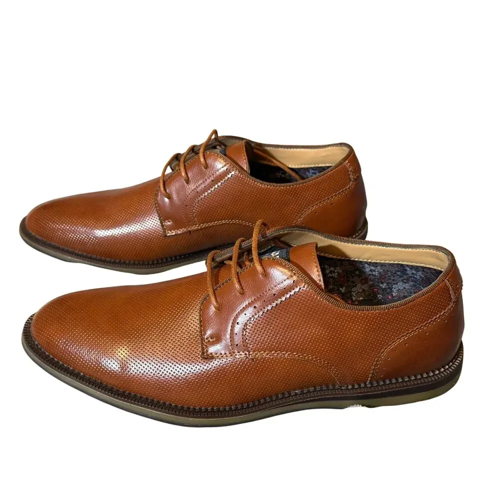 Steve Madden Men's M-Bobby Oxford Cognac Loafers Size 9 NWOT